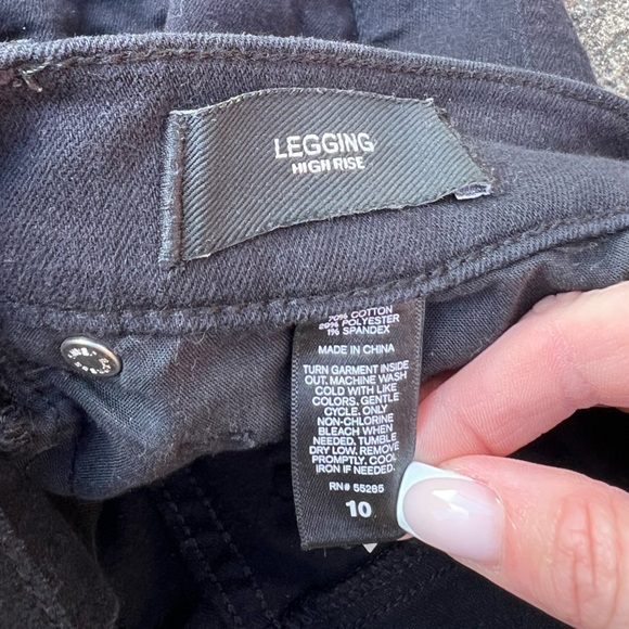 EXPRESS JEAN distressed legging high rise - Picture 4 of 4